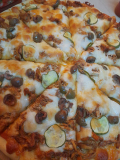 صورة لوصفة بيتزا دجاج 🍕🍗😋
