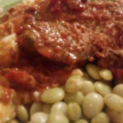 A picture of Simple meat loaf.