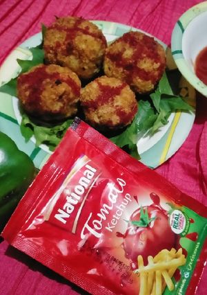 A picture of Potato cheese balls.