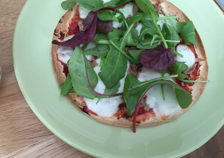 Easiest Way to Make Speedy Tortilla Pizza