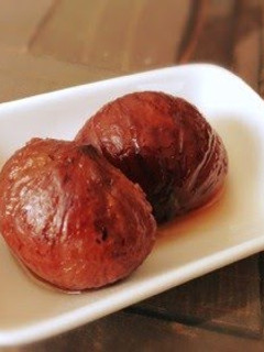 A picture of Surprisingly Easy Chestnuts Simmered in Inner Skins.