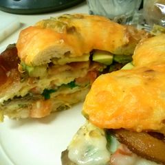 A picture of Delicious Breakfast Sandwhich!.