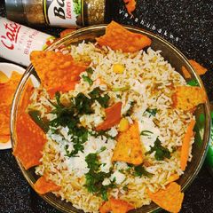 A picture of Mexican Burrito Bowl / Mexican Rice Bowl.