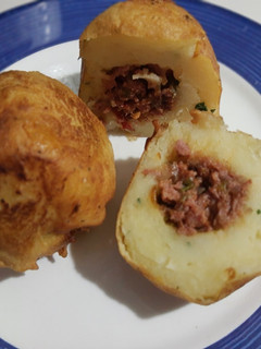 Una foto de Papas rellenas