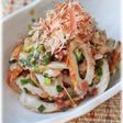 Chikuwa Tossed in Green Onions and Umeboshi