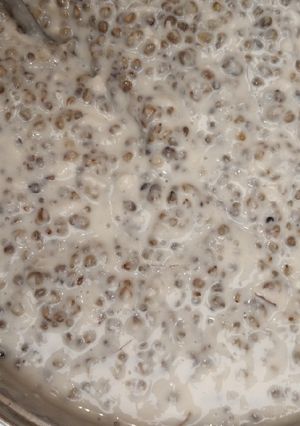 A picture of Soya millet pap.