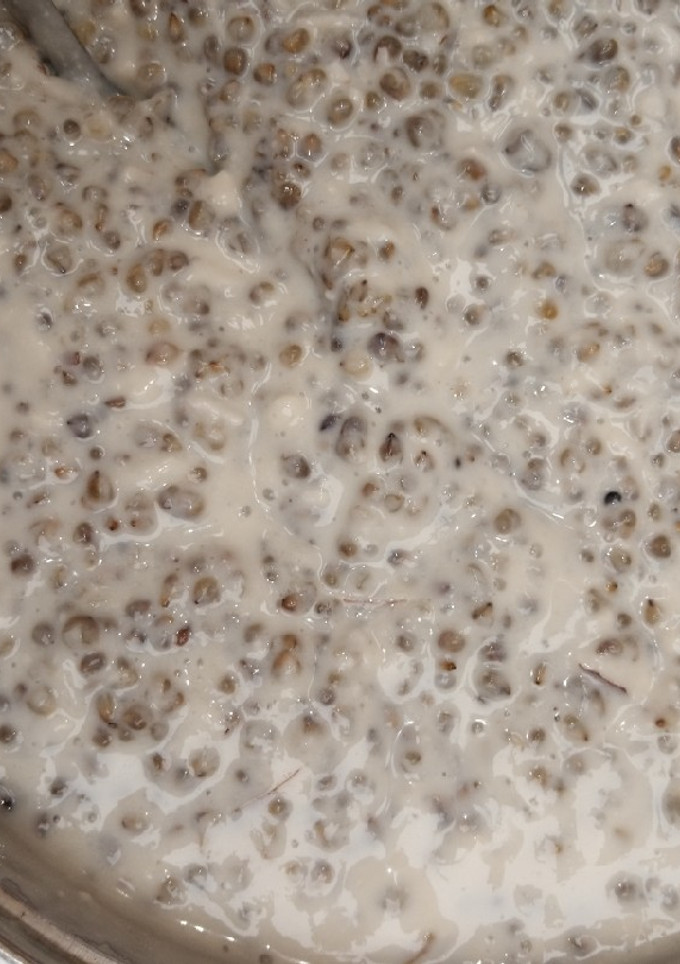 A picture of Soya millet pap.
