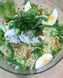 Shabu Shabu Pork and Ramen Noodle Salad