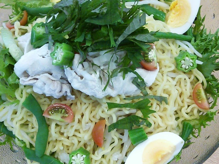 Easy Ways Make|Recipe} Shabu Shabu Pork and Ramen Noodle Salad, Make You Drink