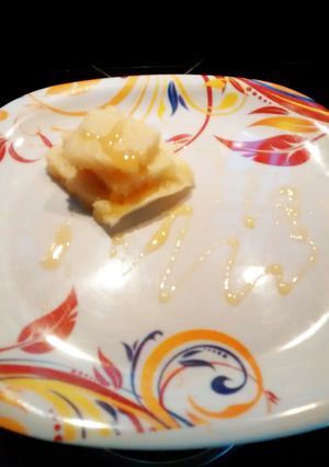 A picture of Healthy Indian Mosambi fudge(best with garnish).