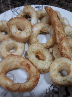 Una foto de Calamares fritos