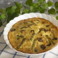 A picture of Fluffy Tofu au Gratin with Canned Mackerel.