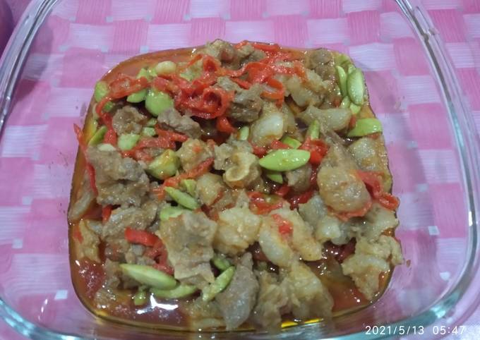 Sambel Goreng Daging (Sajian Lebaran)