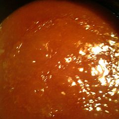 A picture of turkey mopping sauce.