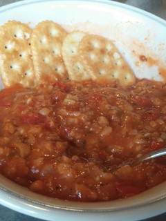 A picture of Stuffed Pepper Soup.