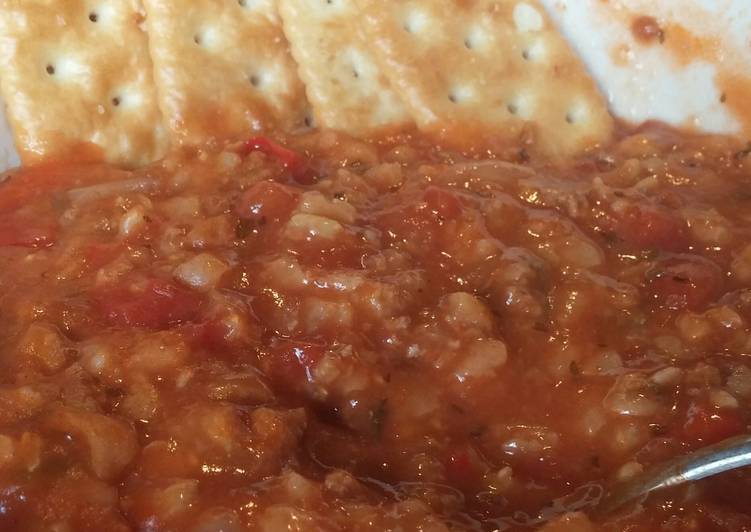 Easiest Way to Make Any-night-of-the-week Stuffed Pepper Soup