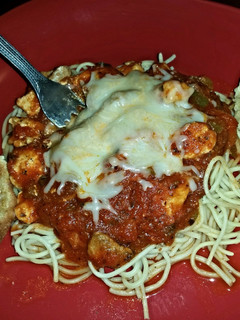 A picture of Chicken Spaghetti.
