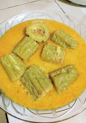 Foto resep Pare isi udang (Paria kambu Mandar)#0002