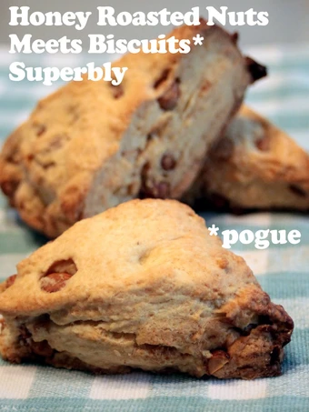 Easy Steps to Prepare Starbucks Style Quick Honey Nut Scones the Delicious Makes you drool