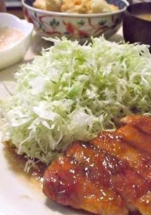 A picture of Ginger Pork Loin (Shoga-yaki).