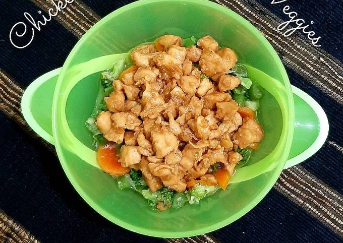 Chicken Teriyaki mix Vegie Mpasi 1y+