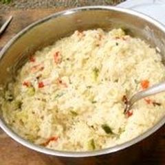 A picture of Mascarpone & Vegetable Risotto.