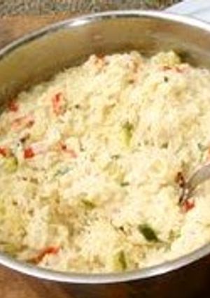 A picture of Mascarpone & Vegetable Risotto.
