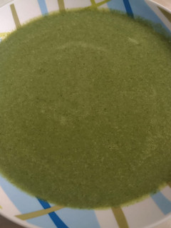 Una foto de Crema de brócoli y espinacas
