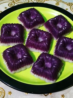 Foto resep Kue Lapis Ubi Ungu