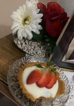 صورة لوصفة تارتولات بالفراولة 🍓
