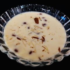 A picture of Dudhpaak Rice pudding.