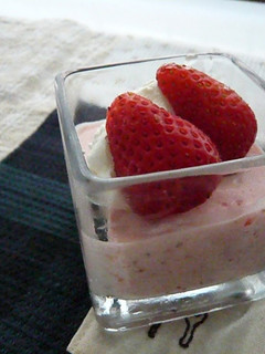 A picture of Strawberry Mousse.