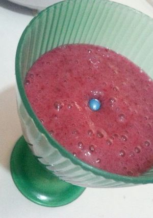 A picture of Beetroot smoothie# author Marathon contest #.