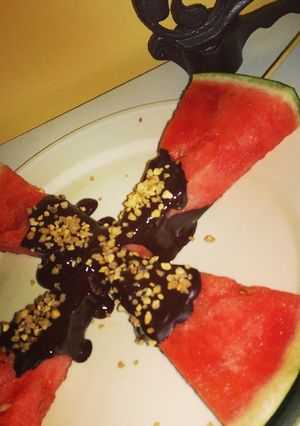 Una foto de Helados de sandía