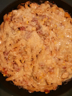 A picture of Cheesy Chicken & Salsa Skillet.