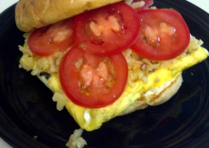 breakfast sandwich