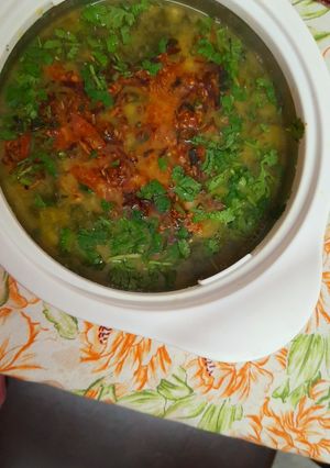 A picture of Lahsuni Palak Dal.