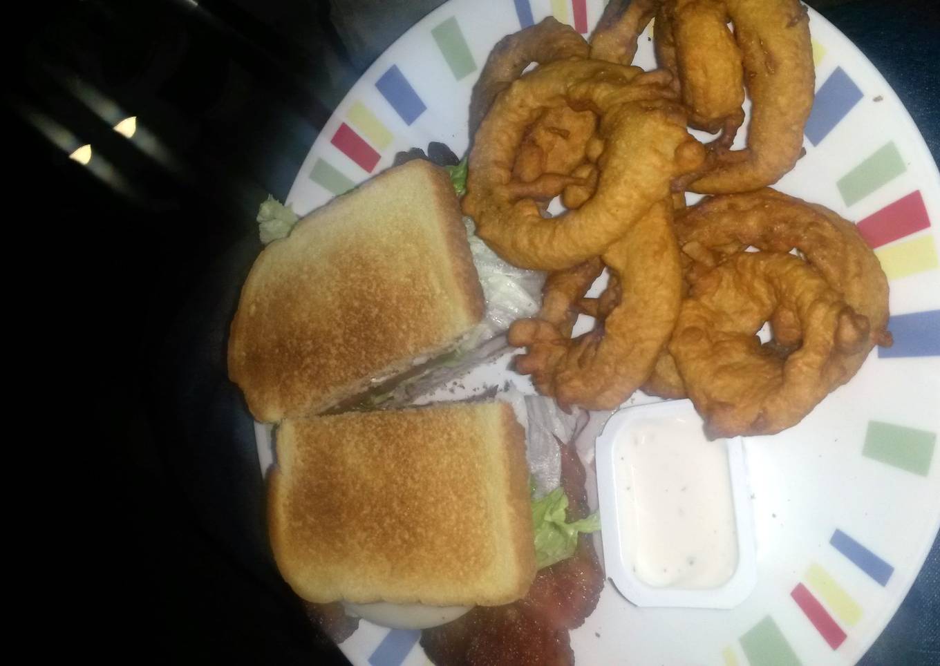 Pyro's Bar & Grill club sandwich