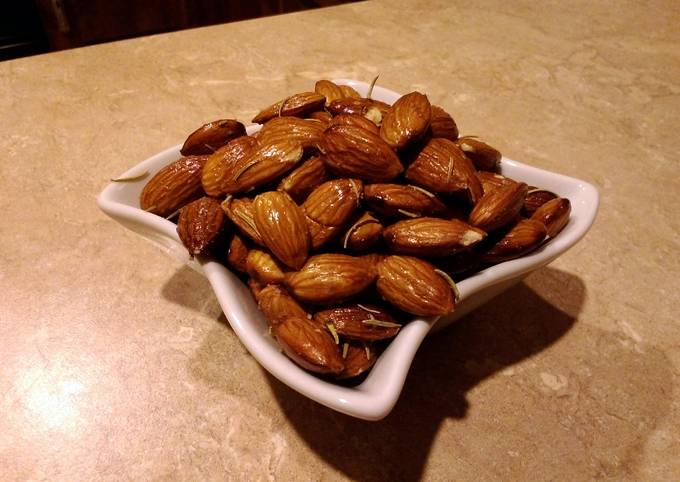 Step-by-Step Guide to Make Ultimate Rosemary and sea salt toasted almonds
