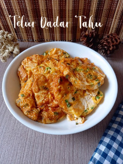 Foto resep Telur Dadar Tahu