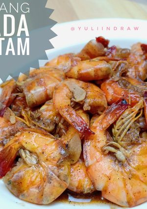 Foto resep Udang Lada Hitam