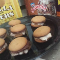 A picture of Mini ice cream sandwich.