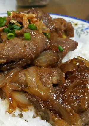 Foto resep Gyudon (Beef Bowl)