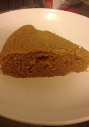 A picture of Brazilian Carrot Cake.