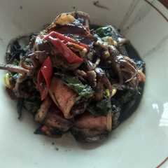 รูปของ Cumi bumbu hitam