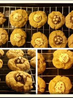 A picture of Robin's Icing Thumbprints.