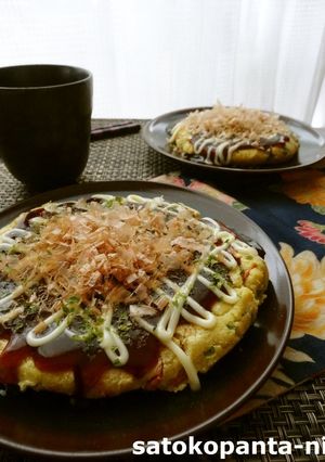 A picture of Just Mix In A Plastic Bag (Okara Okonomiyaki).