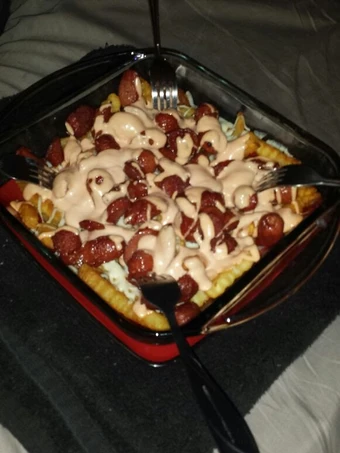 Recipe Salchipapa hot dog fries the Awesome  Perfect