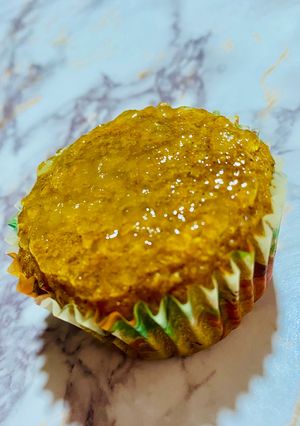 Una foto de Cupcakes de zanahoria y piña