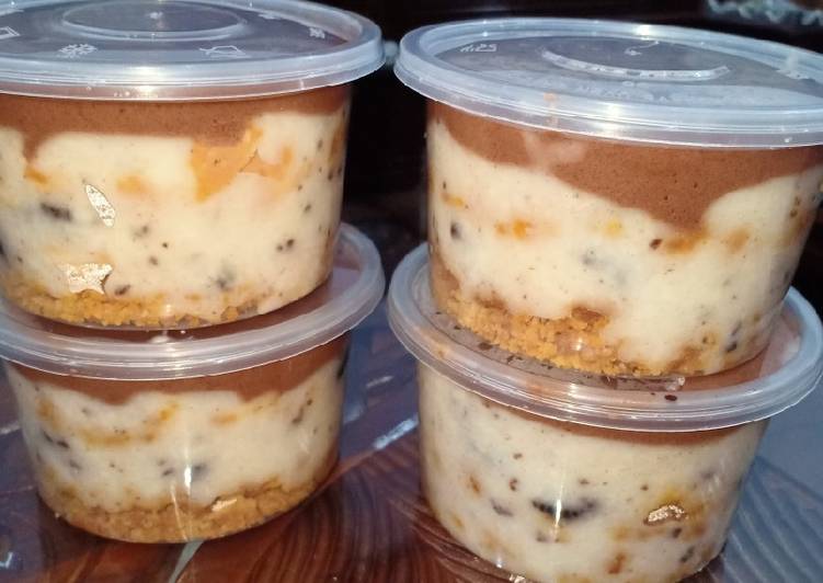 Dalgona dessert Chocolate cup
